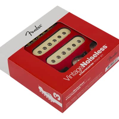Used Fender Vintage Noiseless Stratocaster Pickups (Set) image 2