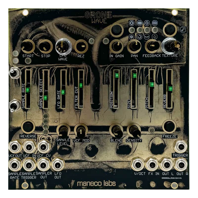 Maneco Grone Wave Eurorack Lo-Fi Sample Player Module image 1