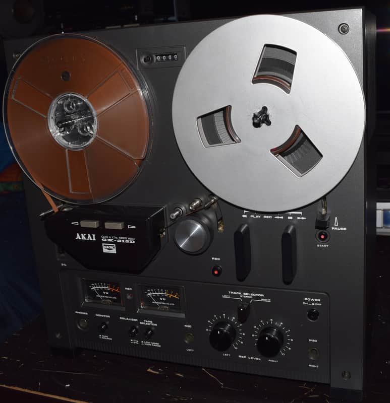 Akai GX-215D 2-Channel 4-Track Tape Recorder 1977 - 1980 - Black image 1