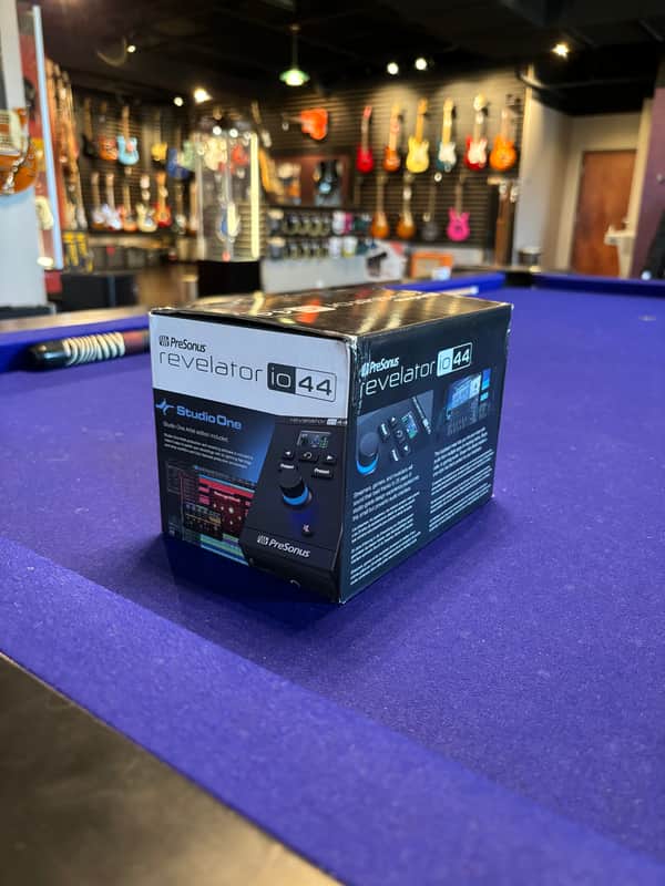 PreSonus Revelator io44 USB-C Audio Interface 2022 - Present - Black image 1