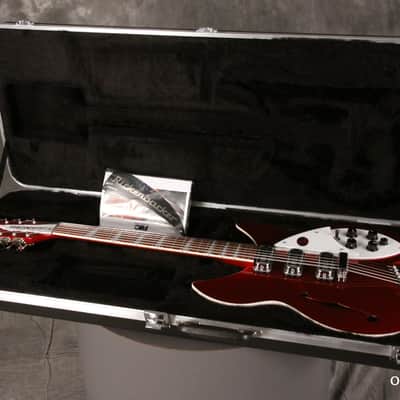 Rickenbacker 1993 Plus 12 String unplayed Rose Morris 370/12 OS 2015 Ruby image 11