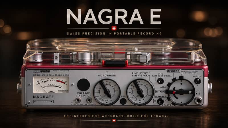 Immagine NAGRA E Old Stock New never been used - 1