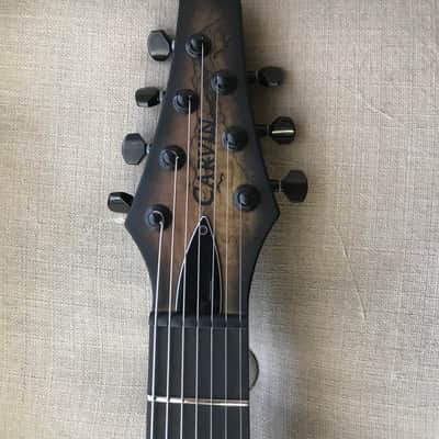 Kiesel/Carvin DC700 2013 Spalted Maple/Black image 3