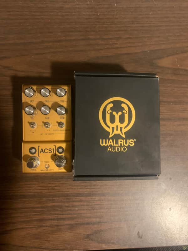 Walrus Audio Mako ACS1 Amp + Cab Simulator 2021 - Present - Gold image 1
