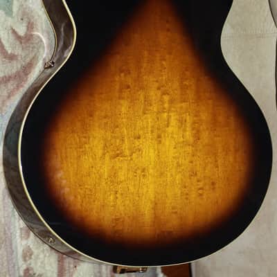 Matsumoku Japan-82'Aria Pro II PE-175 Herb Ellis OHSC Ebony FB,G-Style Truss,Fretside,Vintage Bigsby image 9