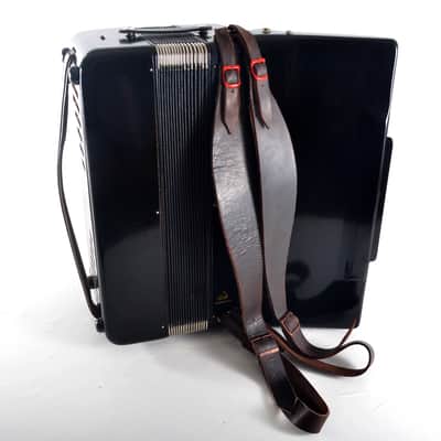 Vintage German Made Top Quality LMMH Accordion Weltmeister Stella - 96 bass, 16 reg./master switch + HardCase & Straps ~ Fisarmonica - VIDEO image 10