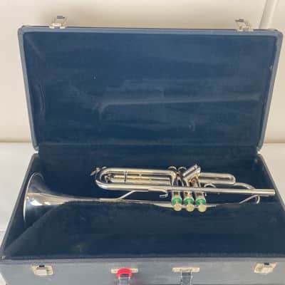 Blessing Artisan Bb Trumpet – Silver Plated – Intermediate Level – w/ Case – Excellent Condition SM#3221 image 1