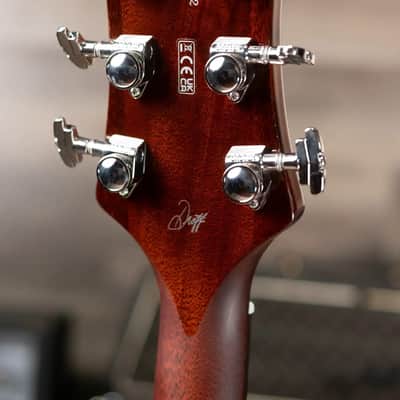Gretsch G6134TFM-NH Nigel Hendroff Signature Penguin Electric Guitar - Amber Flame with Hardshell Case - Used image 6