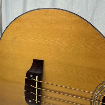 Sigma Guitars STB-ME Acoustic-Electric Bass with Case - MIK Made In Korea 1992 - Natural image 4
