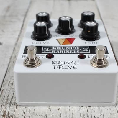 Krunch Kabinets Krunch Drive Pedal Electric Guitar Overdrive/Boost Effects Pedal image 7