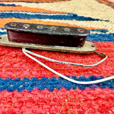 Vintage 1969 Fender Mustang-Duo Sonic-Musicmaster Grey Bobbin Pickup ~1960's image 5
