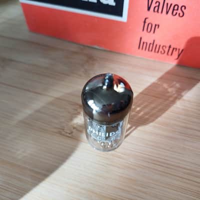 Superb 1970 NOS MULLARD Blackburn ecc83 12ax7 UK I63 Valvo label, extra strong, Orange Hiwatt Marshall Vox image 7