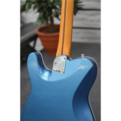 FENDER American Ultra Luxe '60s Tele Custom RW Lake Placid Blue image 10