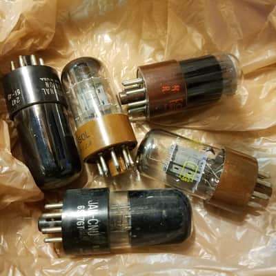 Tung-Sol etc. ONE (1) 6SL7WGT dual triode AT1000 TESTED Vacuum Tube Military 6SL7 JAN rugged premium 1941-1975 image 4