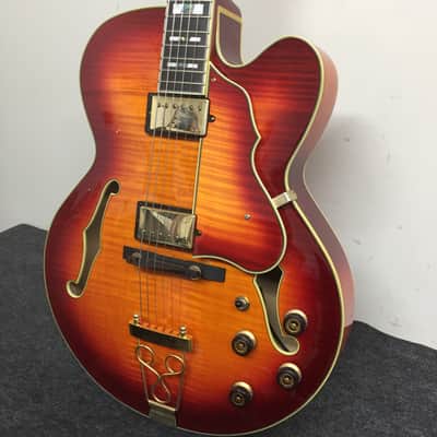 Ibanez AF155-AWB Artstar Standard 2012 Aged Whiskey Burst with OHSC image 2