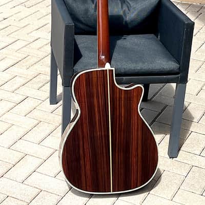 Martin MC-45L Custom Shop Cutaway 1988 1-off factory MC-45 Left Handed Cutaway insane special order. image 5