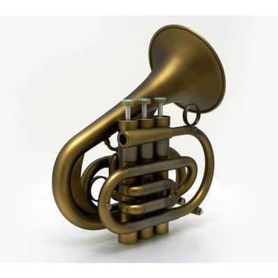 Brasspire Brassspire / P7 CUSTOM MODEL DML [Bb Pocket Trumpet] [Made to order] image 4