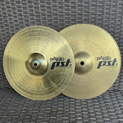 Paiste 13" PST 3 Hi-Hat Cymbals (Pair) 2005 - Present - Traditional image 1
