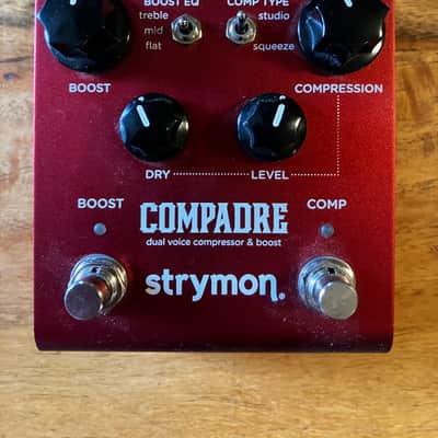 Strymon Compadre Dual Voice Compressor & Boost 2020 - Present - Red image 1