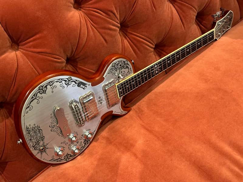 Teye Electric Gypsy 2010s - low SN - Excellent condition Burgundy and metal - El Torero R series image 1