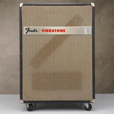 Fender Vibratone Model SPKV 1110 Rotating Leslie Speaker w/ Case #59018 image 3