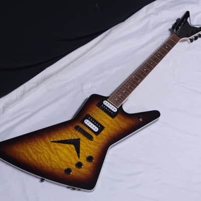 DEAN ZX Quilt Maple electric GUITAR Trans Brazilia - Bolt-on - NEW w/ Light Case image 3