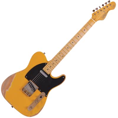 ヴィンテージ風エレキギター ブラック Vintage Icon V59 Vintage V59 ICON Electric Guitar ~ Distressed Black – Vintage Guitars