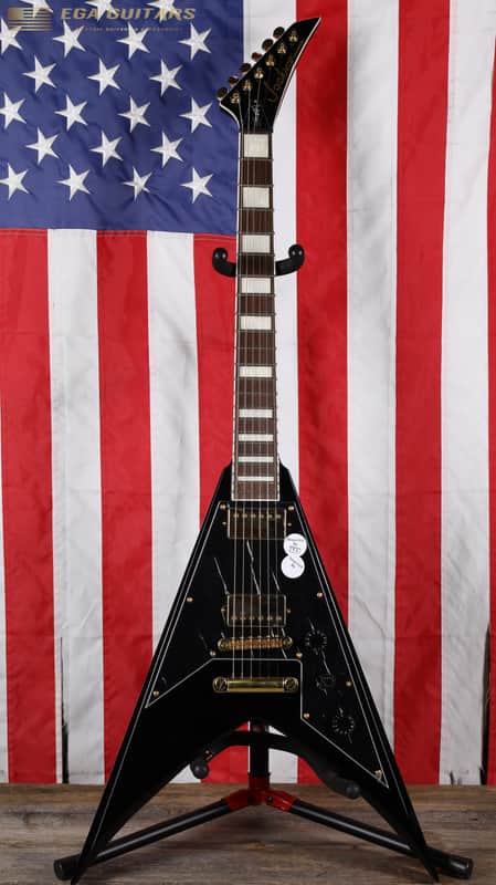 Jackson X Series Scott Ian Signature King V KVXT - Black image 1