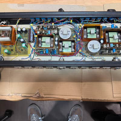 Oliver Archut Tab-Funkenwerk 2 x Racked Telefunken V672 Preamps - Black image 2