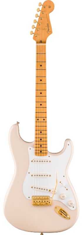 Fender Limited Edition Vintera III Late '50s Stratocaster White Blonde w/ Deluxe Gig Bag image 1