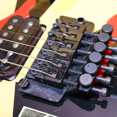 ESP Kamikaze 1 George Lynch Signature 1988 Black with Kamikaze Graphic image 17