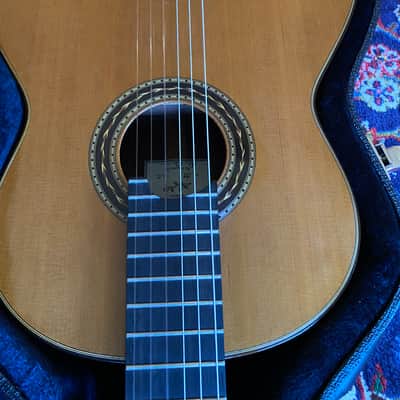 Glenn Canin Cedar/Indian Rosewood Doubletop Concert Classical Guitar  2019 - French Polish image 4
