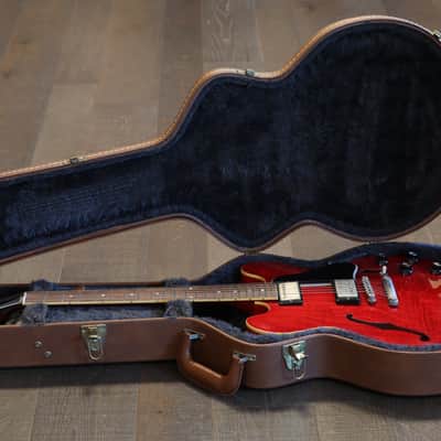 Minty! 2016 Gibson '61 Warren Haynes ES-335 Semi-Hollow Electric Guitar Figured Cherry + COA OHSC image 22