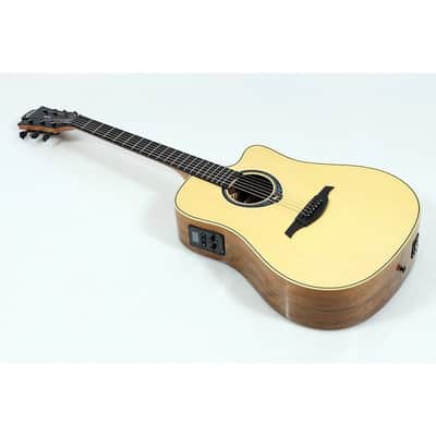 Lag Tramontane HyVibe THV20DCE Dreadnought Acoustic-Electric Smart Guitar - Natural image 1