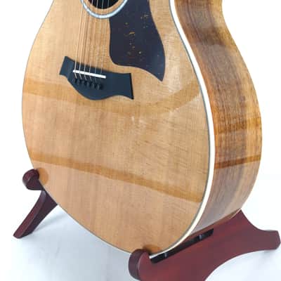 Taylor 214CE-K-DLX  Grand Auditorium Cutaway-Koa/Rigid Soft Case Serial#: 2203055394 image 3