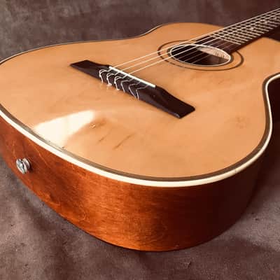 Classical vintage guitar Musima, 3/4 sized, made in DDR, 1957 image 20