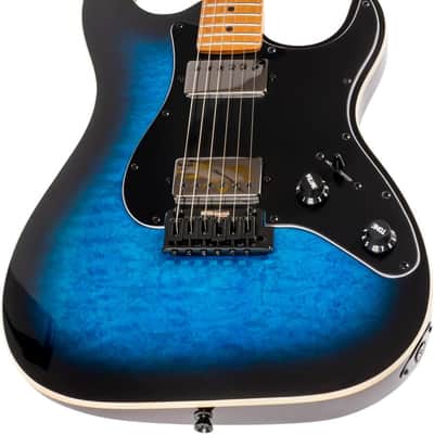 Jet JS-450 BLB 450 Series Roasted Poplar Body Canadian Roasted Maple Neck 6-String Electric Guitar image 3