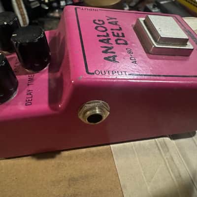 Ibanez AD-80 Analog Delay 1980 - Pink image 3