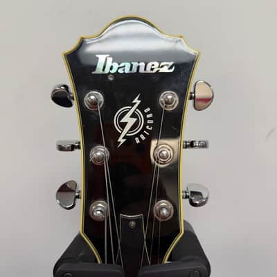 Used Ibanez AG75-BS-12-01 Artcore AG75 Hollowbody Electric Guitar Brown Sunburst with Ibanez Case image 4