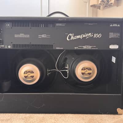 Fender Champion 100 2-Channel 100-Watt 2x12" Solid State Guitar Combo 2013 - 2024 - Black image 4
