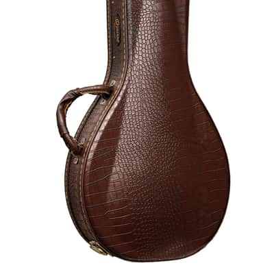 Ortega RMAE200PF Americana Series A-Style Acoustic-Electric Mandolin + Croco Leather Case image 9
