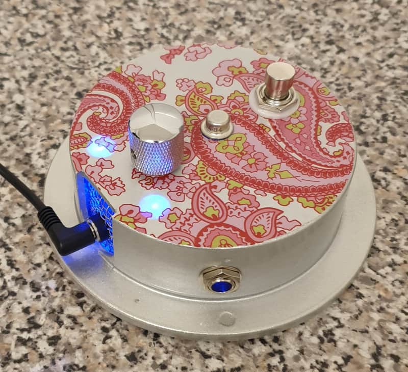 Hello Sailor Effects Paisley rangemaster Inca Silver Nitrocellulose lacquer image 1