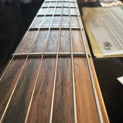 Patrick James Eggle Macon Carved Top SC - Brazilian Board - Faded Gold Burst image 5