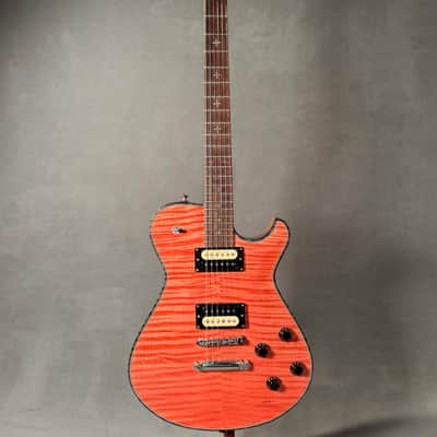 Knaggs Kenai T/S T1 Pink w/ Onyx Binding 2018 - Seymour Duncan Saturday Night Specials image 2