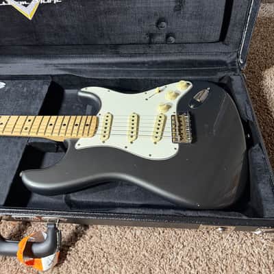 Fender 2024 Limited Bone Tone ‘69 Stratocaster Journeyman Relic - Aged Charcoal Frost Metallic image 16