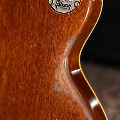 Gibson Custom Shop Limited Edition 1959 Les Paul Standard Reissue Murphy Lab Electric Guitar - Faded Peach Burst Heavy Aged with Hardshell Case image 21