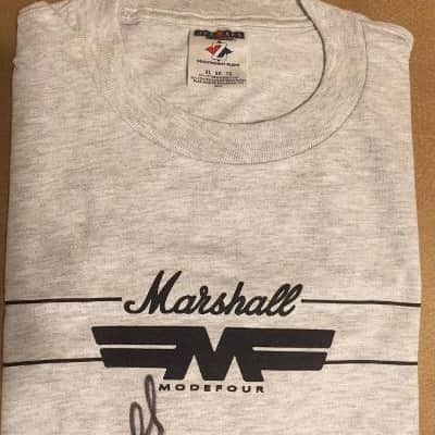 Jim Marshall Autographed Marshall Amp Signed T-Shirt 2003 - Brand NEW image 2