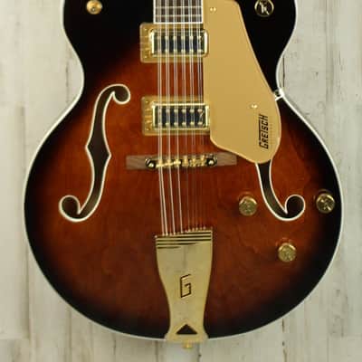 DEMO Gretsch G5422G-12 Electromatic Classic 12 String - Single Barrel Burst (619) image 2