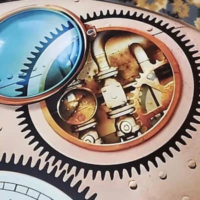 Neil Peart TIME MACHINE 22” Bass Drum Head Collectible & BONUS !!! image 3