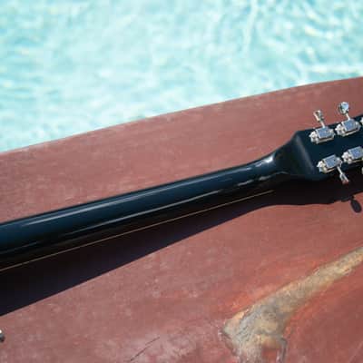 1990's Mosrite 1965 "The Ventures" Reissue "Excellent"- Made in Japan (KUROKUMO) - w Hard Case image 12
